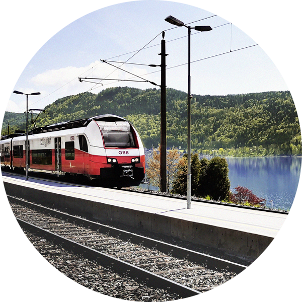 Cityjet der ÖBB unterwegs